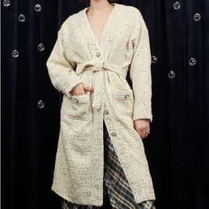 Sister Jane Dream Dorado Tweed Longline Cardigan